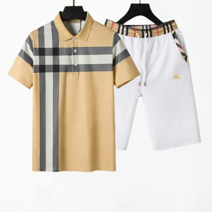 Picture of Burberry Shirt Pant Suits _SKUBurberryM-3XL26on4520359